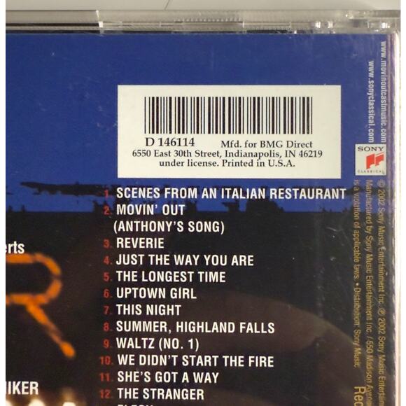 Movin' Out Based on the Songs & Music of Billy Joel 2002 Original Broadway Cast - Picture 8 of 8